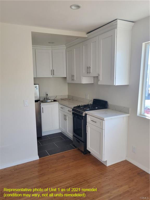 Unit 1 remodeled kitchen