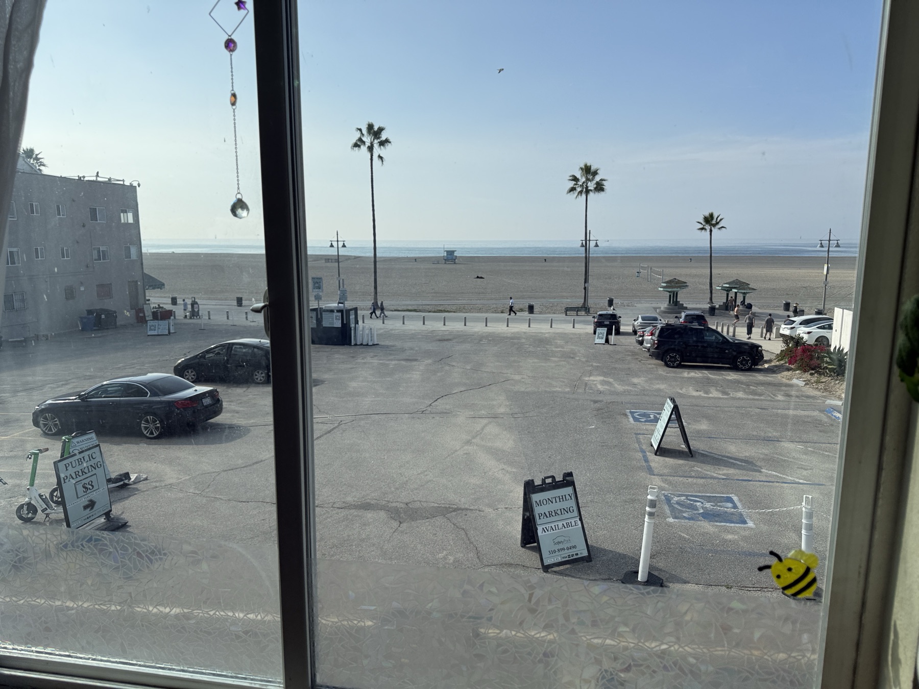 Ocean view from a unit